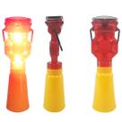 Sinalizador Viario Solar Kit 3 Uni Iluminaçao Estrada Rua Rodovia Pista Sinalizaçao Evita Acidentes Obra Chuva Transito Segurança