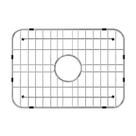Sink Grid SettleDown em aço inoxidável 45,72 x 31,75 cm Dreno centrado