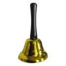 Sino de Natal Papai Noel Dourado