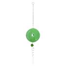 Sino de Vento Giratório Decorativo Jardim Bola Zen Verde NKD