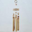 Sino dos Ventos Artesanal de Bambu Decorado