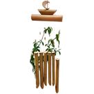 Sino dos Ventos de Bambu Modelo Barco
