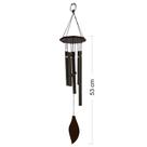 Sino dos ventos mensageiro de metal n 3 - Decore Casa