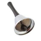Sino Sineta De Mão Aço Inox P/ Mesa Ideal P/ Recepção Sino Sineta De Mão Aço Inox P/ Mesa Ideal P/ Recepção