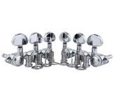 Sintonizadores de travamento de guitarra Guyker 1:21 High End Roto-Grip Chrome