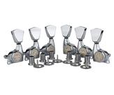 Sintonizadores de travamento de guitarra Guyker 6 unidades 1:21 para LP, SG, TL Chrome