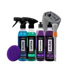 Sintra Multilimpador V-Floc Shampoo Restaurax Restaurador Blend Cera Com Microfibra Aplicador Pincel