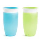 Sippy Cup Munchkin Miracle 360, à prova de derramamento, 300 ml, pacote com 2 unidades