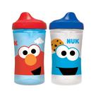 Sippy Cup NUK Sesame Street Hard Spout 300 ml, pacote com 2 unidades, sem BPA