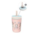 Sippy Cup Zak Designs Disney Princess Kelso 350ml em aço inoxidável