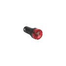 Sirene 22mm Vermelho Pisca 24V - UP Electronic