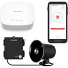 Sirene de segurança e kit de controlador de alarme inteligente YoLink Hub