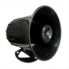 Sirene Eletrônica 12V 1 Toque Preta 3300 DNI