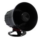 Sirene Eletrônica Moto Guarda - 12v - 1,25a/15w