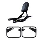 Sissy bar Encosto + Afastador Moto Kawasaki Eliminator 500 Start Racing S560