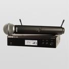 Sistema BLX24R/SM58 Microfone Sem Fio em Rack com SM58