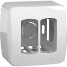 Sistema Box Schneider Dexson-Miluz Para 2 Modulos Branco - S3B76020