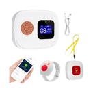 Sistema De Alerta De Chamada De Emergência SOS Para Idosos Com Campainha Inteligente WiFi Tuya Para