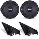 Sistema de alto-falantes coaxiais Pyle 6,5" 300W para mais de 2006 veículos