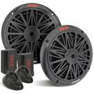 Sistema de alto-falantes de componentes marinhos Pyle PLMR6KB 200W