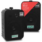 Sistema de alto-falantes externos Pyle Wired (par) 300W 3.5" preto