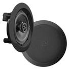 Sistema de alto-falantes Pyle PDIC61RDBK embutido na parede/no teto de 6,5" (par) preto