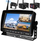 Sistema de câmera de ré sem fio para RV VTimes com monitor HD de 7" Sistema de câmera de ré sem fio para RV VTimes com monitor HD de 7"