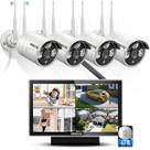 Sistema de câmera de segurança OOSSXX Monitor tudo-em-um 3.0MP