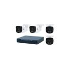 Sistema de Câmeras IP PoE 2MP Visão Noturna Colorida 4 Canais NVR Sistema de Câmeras IP PoE 2MP Visão Noturna Colorida 4 Canais NVR