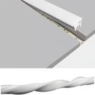 Sistema de canais LED KSDLMPA Silicone 10m para luz de faixa de 5 mm