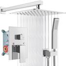 Sistema de chuveiro gotonovo Rainfall Rain Shower 30cm Chrome