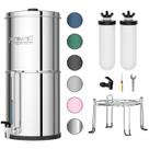 Sistema de filtro de água Purewell 3-Stage Gravity Fed 8.5L