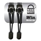 Sistema de fixação de cadarços Lock Laces Black Sistema de fixação de cadarços Lock Laces Black