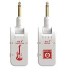 Sistema de guitarra sem fio Tiandirenhe 2,4 GHz 8 canais branco Sistema de guitarra sem fio Tiandirenhe 2,4 GHz 8 canais branco