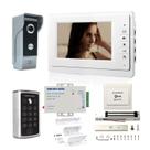 Sistema de intercomunicação de vídeo para porta e telefone MENGQI-CONTROL 7" LCD