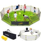 Sistema de Jogo MerryMove Caixa de Bola Gaga 4,5m 3 em 1 Sistema de Jogo MerryMove Caixa de Bola Gaga 4,5m 3 em 1