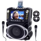 Sistema de Karaokê Portátil Karaoke USA GF844 - Preto Sistema de Karaokê Portátil Karaoke USA GF844 - Preto