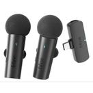 Sistema de lapela sem fio FIFINE M8 com 2 microfones para YouTube Sistema de lapela sem fio FIFINE M8 com 2 microfones para YouTube