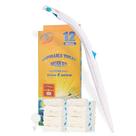 Sistema de limpeza descartável de porta-escovas para vasos sanitários Sistema de limpeza descartável de porta-escovas para vasos sanitários