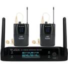 Sistema De Microfone Duplo Sem Fio Leson Ls962 Preto Sistema De Microfone Duplo Sem Fio Leson Ls962 Preto