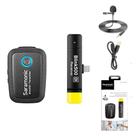 Sistema de microfone lapela sem fio com receptor lightning