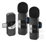 Sistema De Microfone Lapela Usb C Sem Fio 2.4ghz Preto Sistema De Microfone Lapela Usb C Sem Fio 2.4ghz Preto