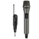 Sistema de microfone sem fio Aveek Recarregável de 100 pés de alcance Sistema de microfone sem fio Aveek Recarregável de 100 pés de alcance
