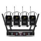 Sistema de microfone sem fio D Debra Audio Pro DU4004 UHF 4Ch