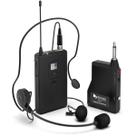 Sistema de microfone sem fio FIFINE K037B com fone de ouvido e lapela