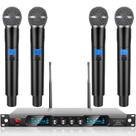 Sistema de microfone sem fio innopow WM400 Quad UHF 4 Mic Sistema de microfone sem fio innopow WM400 Quad UHF 4 Mic