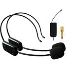 Sistema de microfone sem fio MICVISTA para 2 pessoas com fone de ouvido