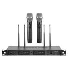 Sistema de microfone sem fio Phenyx Pro PTU-2U UHF 2x1000CH