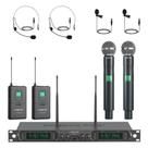 Sistema de Microfone Sem Fio Phenyx Pro PTU-5000-2H2B - 4 Canais