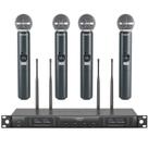 Sistema de microfone sem fio Phenyx Pro PTU-7000-4H 4x40 UHF